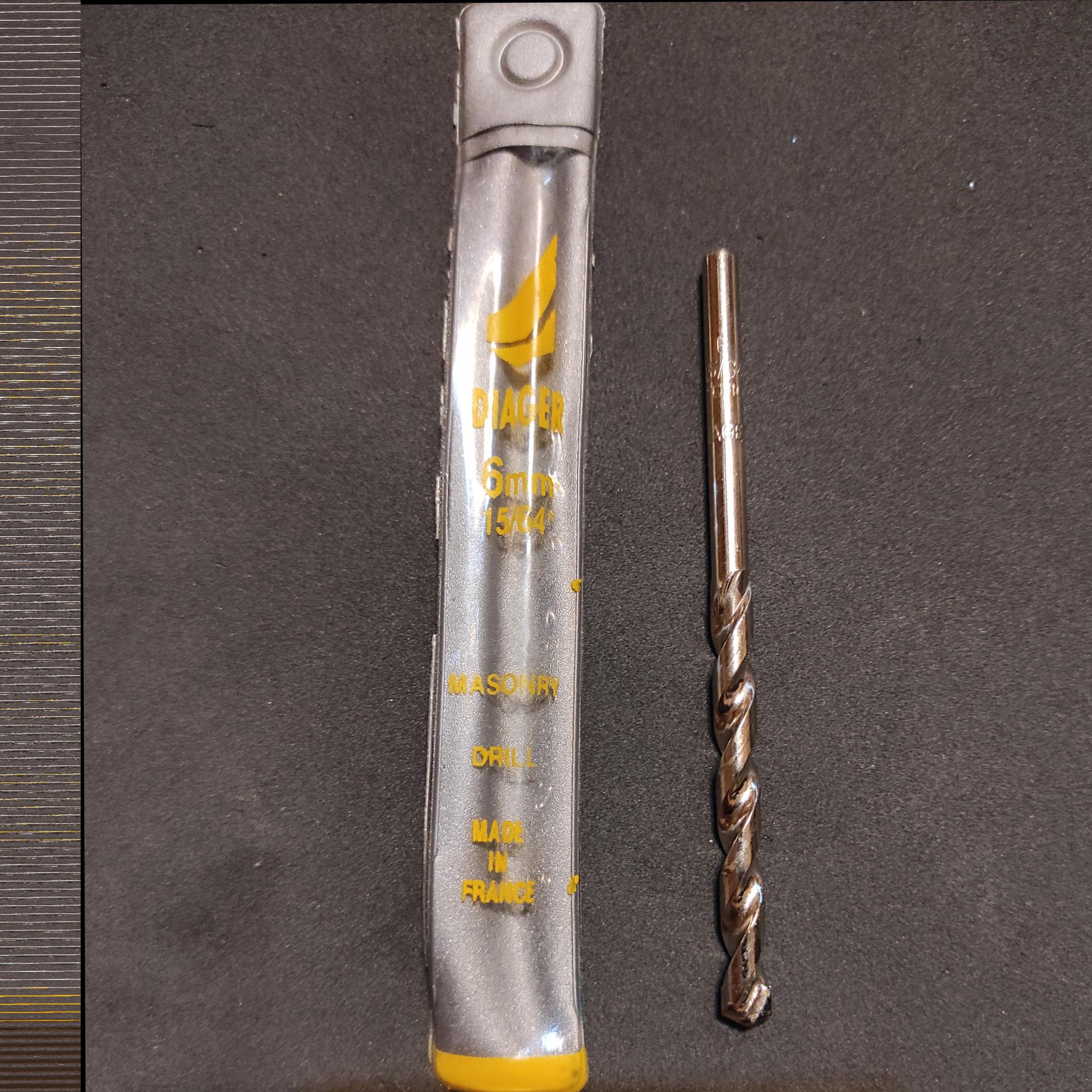 مته الماسه دیاجر فرانسه 6mm