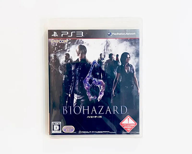 پلمپ آکبند Resident Evil 6 PS3 ریجن ژاپن