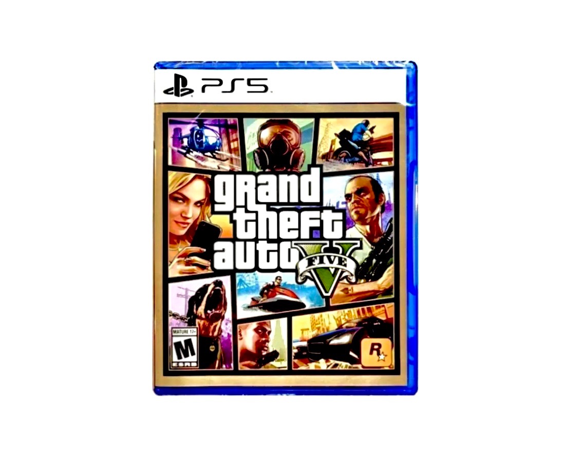 پلمپ آکبند GTA GRAND THEFT AUTO V PS5 ریجن یک