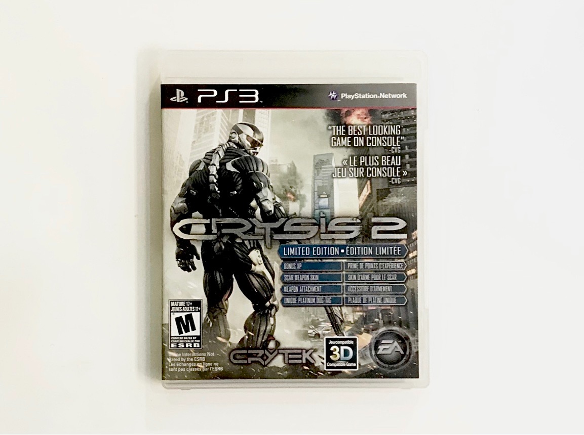 Crysis Limited Edition 2 PS3 ریجن یک پلمپ باز