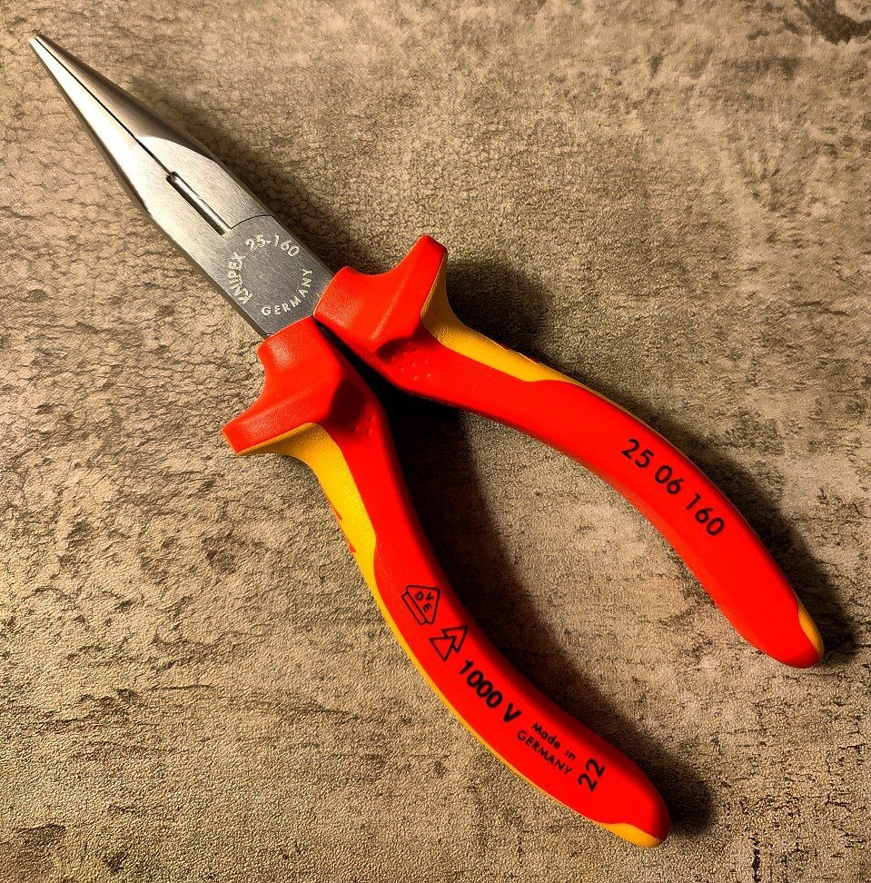 دم باریک 6 اینچ عایق برق کنیپکس Knipex