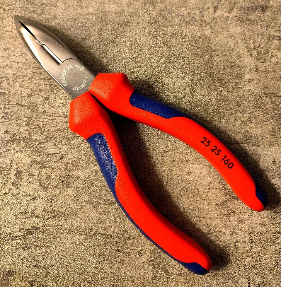 دم باریک سرکج 6 اینچ کنیپکس Knipex