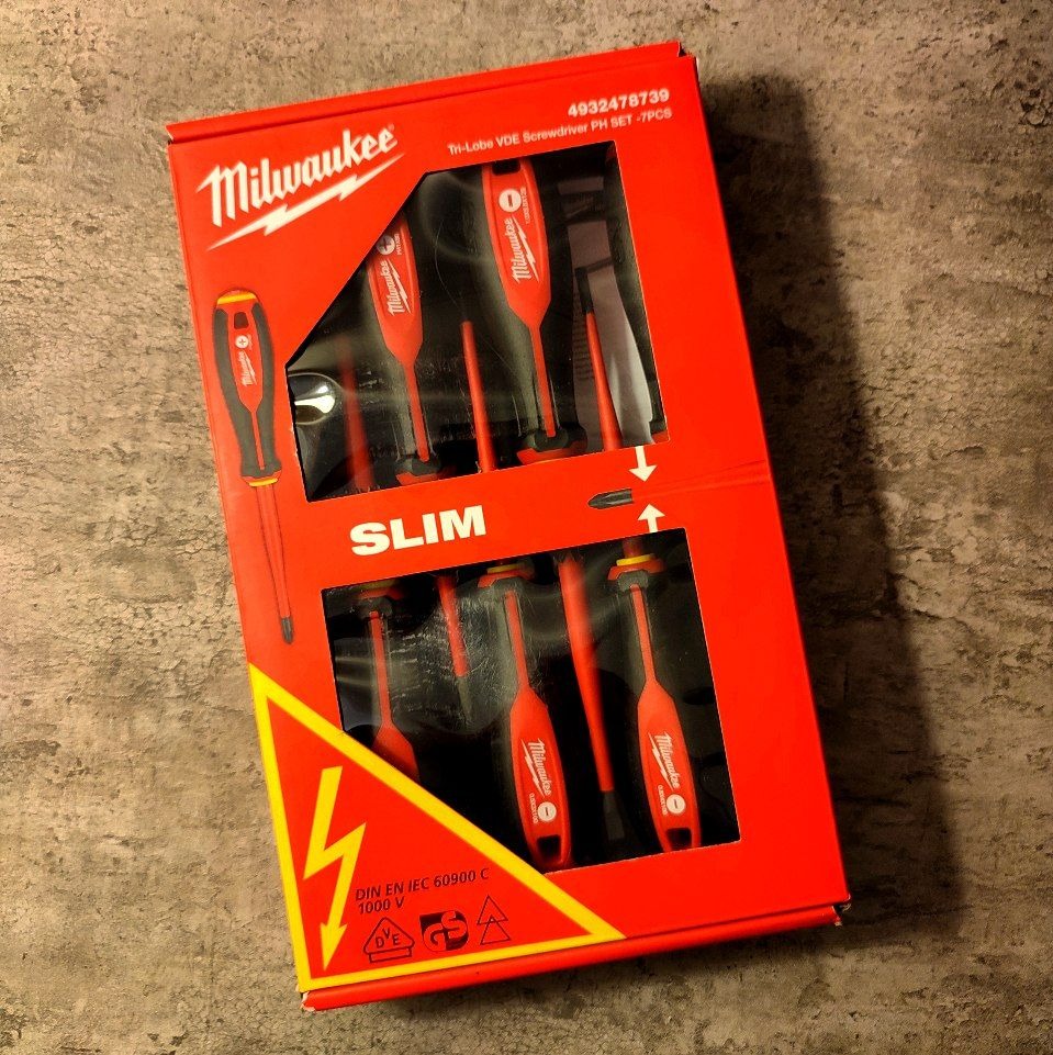 ست پیچ گوشتی عایق برق میلواکی Milwaukee