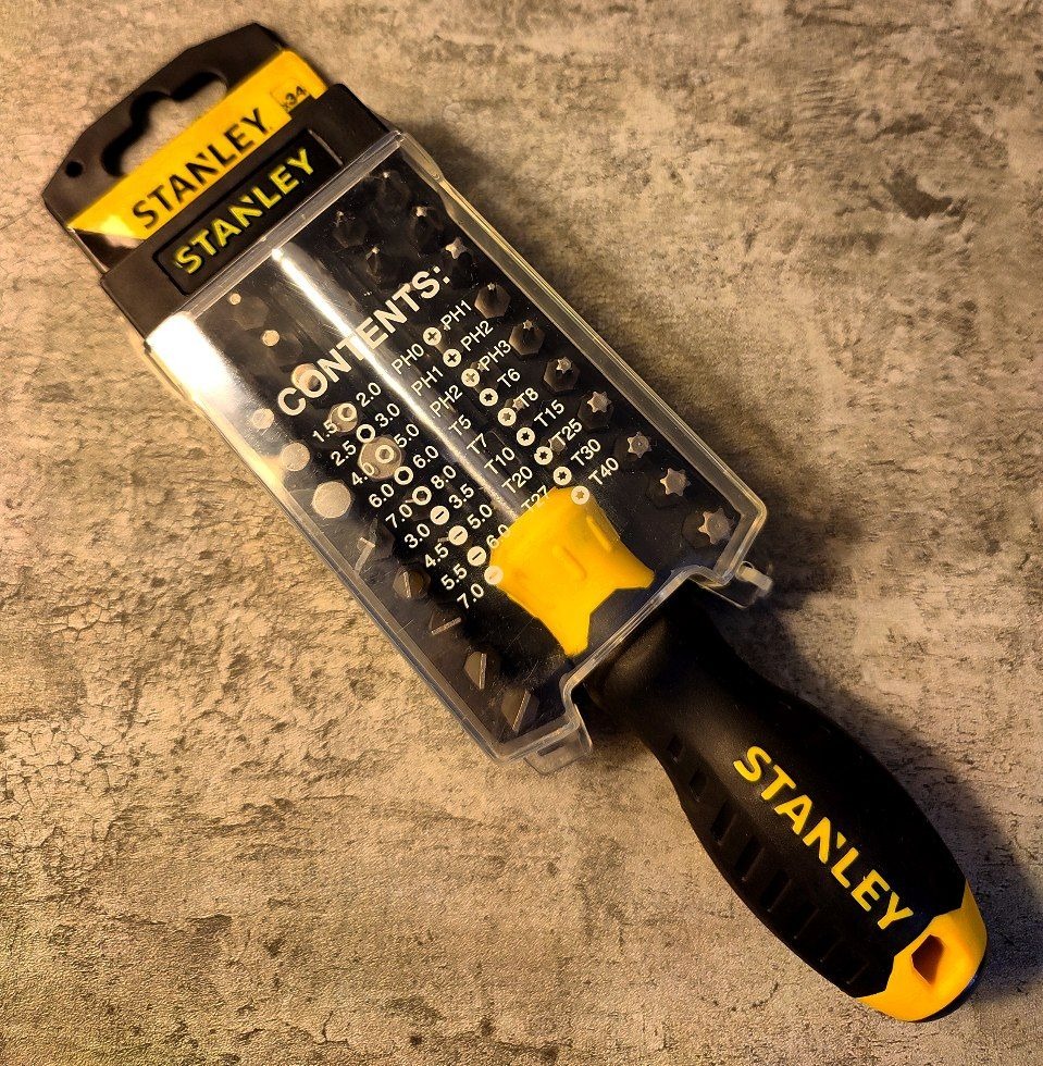 پیچ گوشتی بیت گیر استنلی Stanley