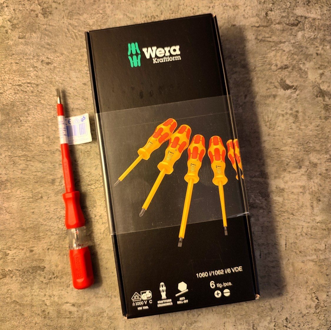 ست پیچ گوشتی عایق برق ورا آلمان Wera