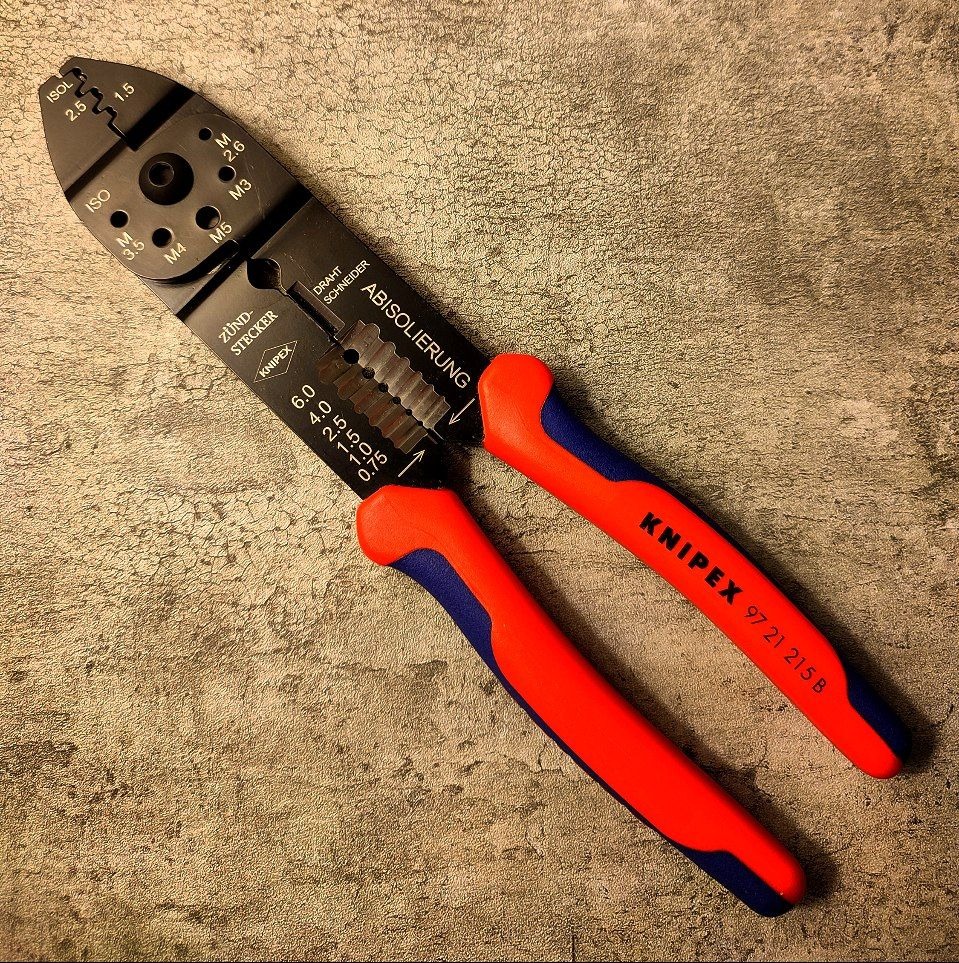 پرس سر سیم و سیم لخت کن کنیپکس آلمان Knipex