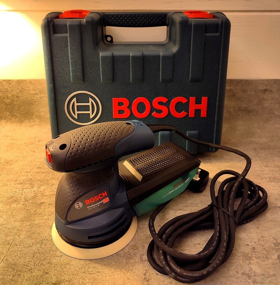 سنباده لرزان و گردان برقی بوش Bosch GEX 125-1 AE