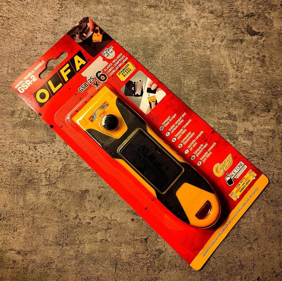 کاتر جرم تراش شیشه پاک کن ٱلفا ژاپن Olfa