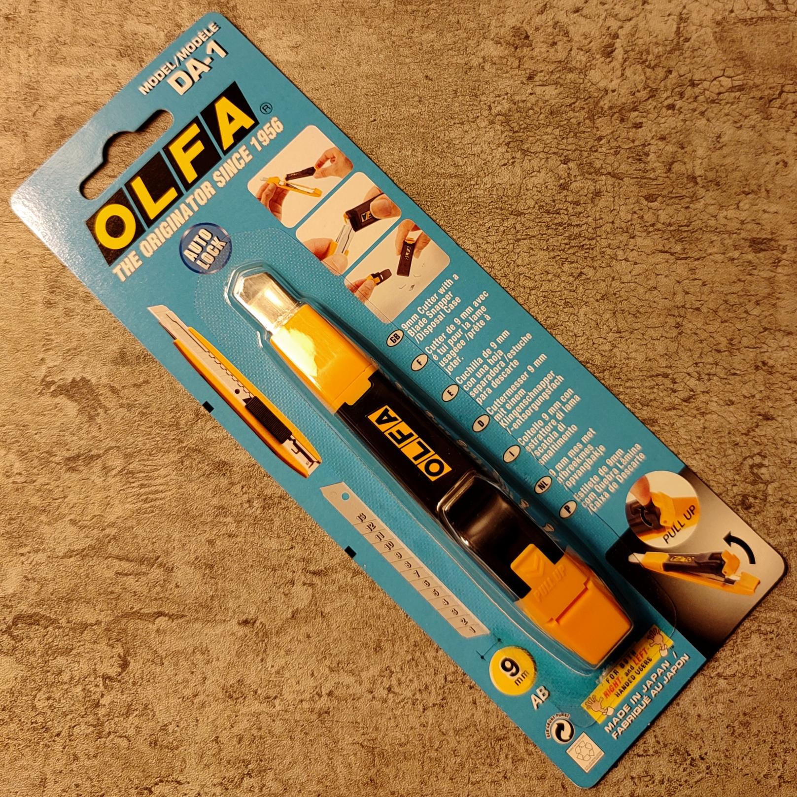 کاتر تیغه 9 میلیمتری ٱلفا ژاپن Olfa