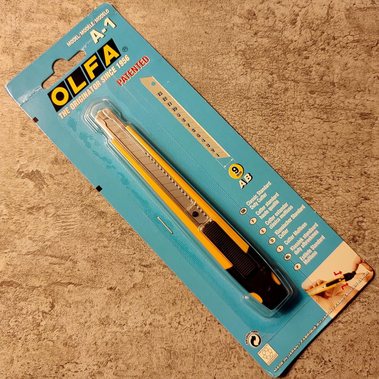 کاتر تیغه 9 میلیمتری ٱلفا ژاپن Olfa
