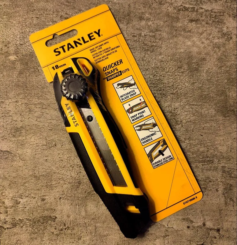 کاتر تیغه 18 میلیمتری استنلی Stanley