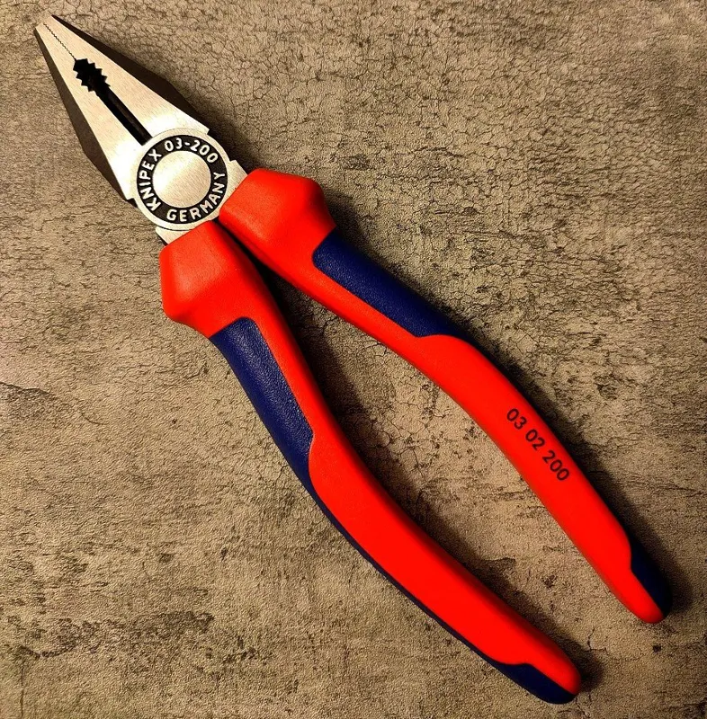انبر دست 8 اینچ کنیپکس آلمان Knipex