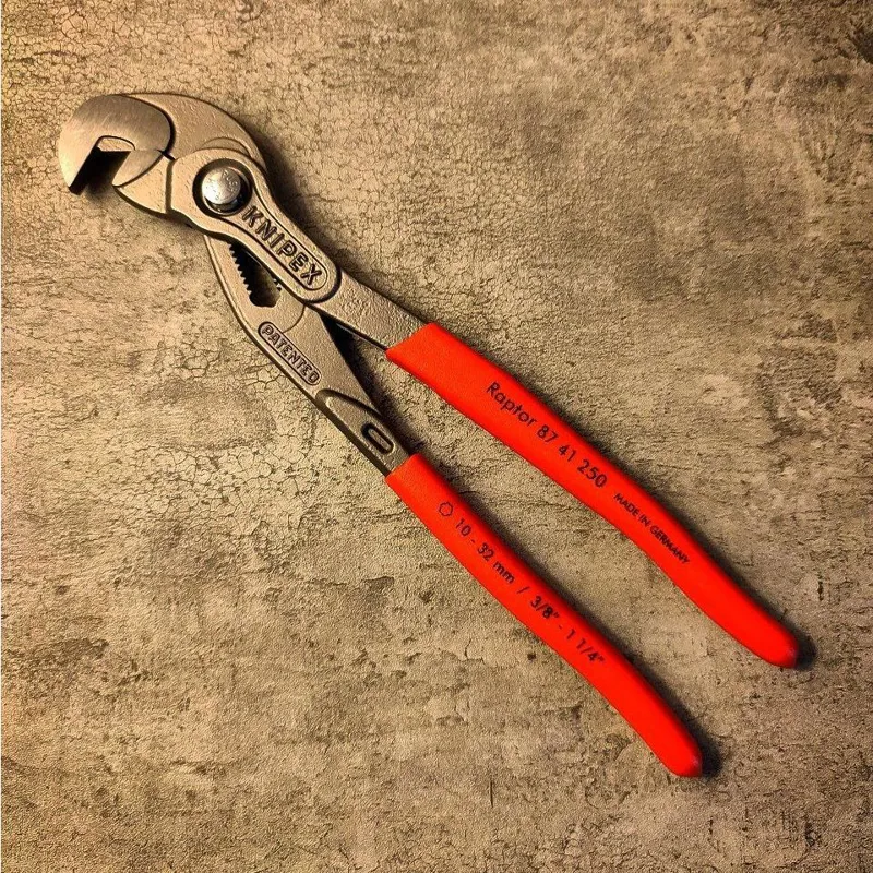انبر کلاغی 10 اینچ (مهره گیر) کنیپکس آلمان Knipex
