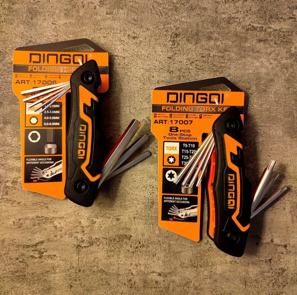 ست آچارآلن و ستاره ای چاقویی دینگشی - Dingqi