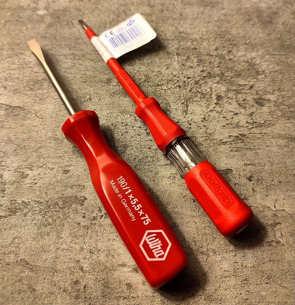 پیچ گوشتی ویها آلمان و فازمتر کرافت گریپ