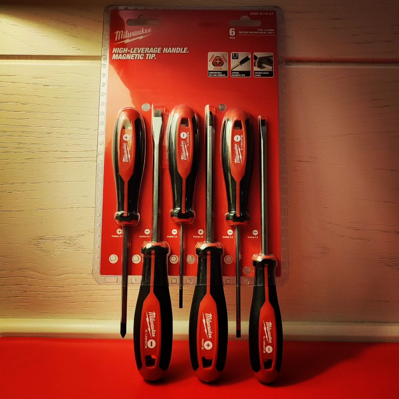 مجموعه 6 عددی پیچ گوشتی میلواکی Milwaukee