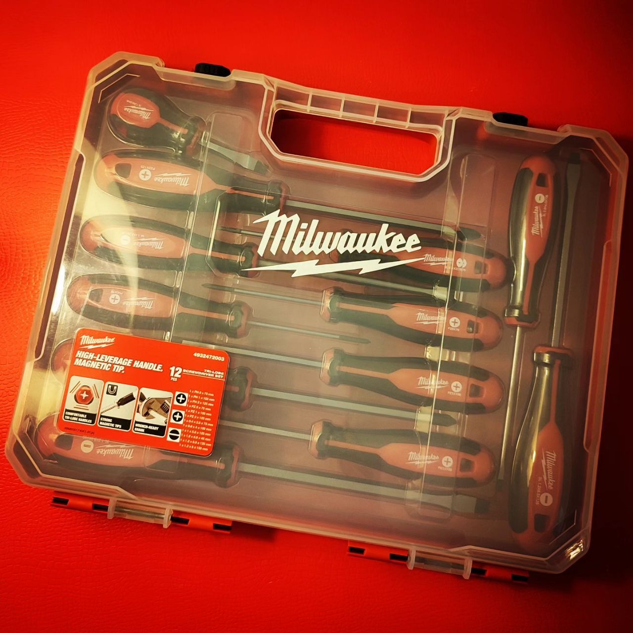 مجموعه 12 عددی پیچ گوشتی میلواکی Milwaukee