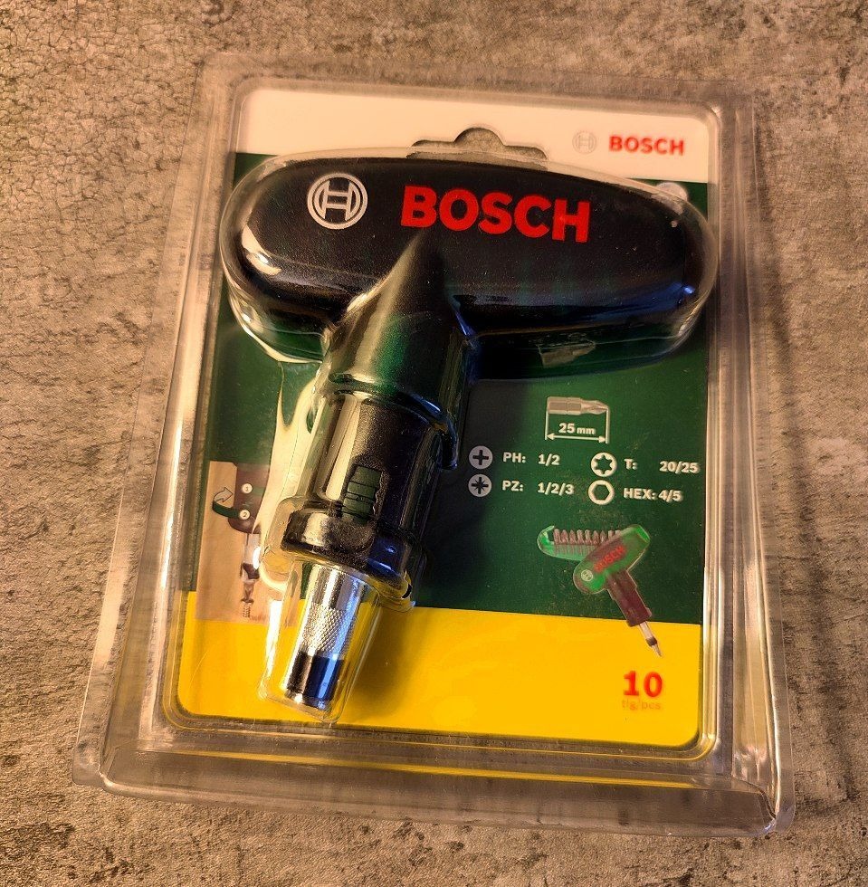 ست پیچ گوشتی بیت خور جغجغه ای بوش