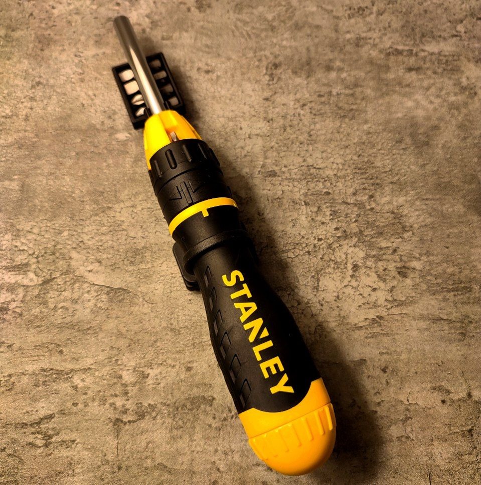 ست پیچ گوشتی بیت خور جغجغه ای استنلی Stanley