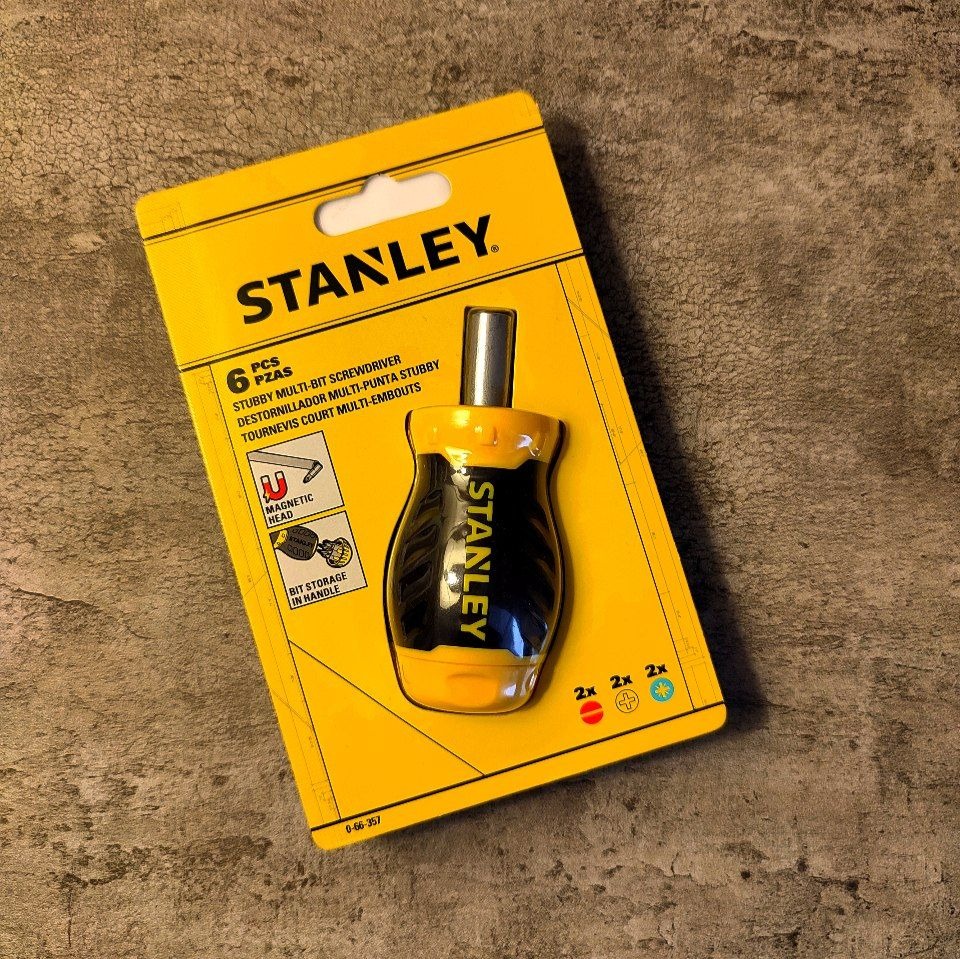 پیچ گوشتی مشتی بیت خور استنلی Stanley