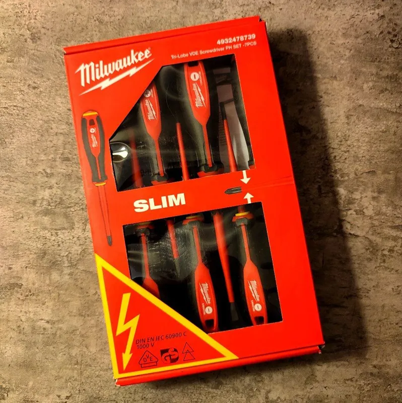 ست پیچ گوشتی عایق برق میلواکی Milwaukee