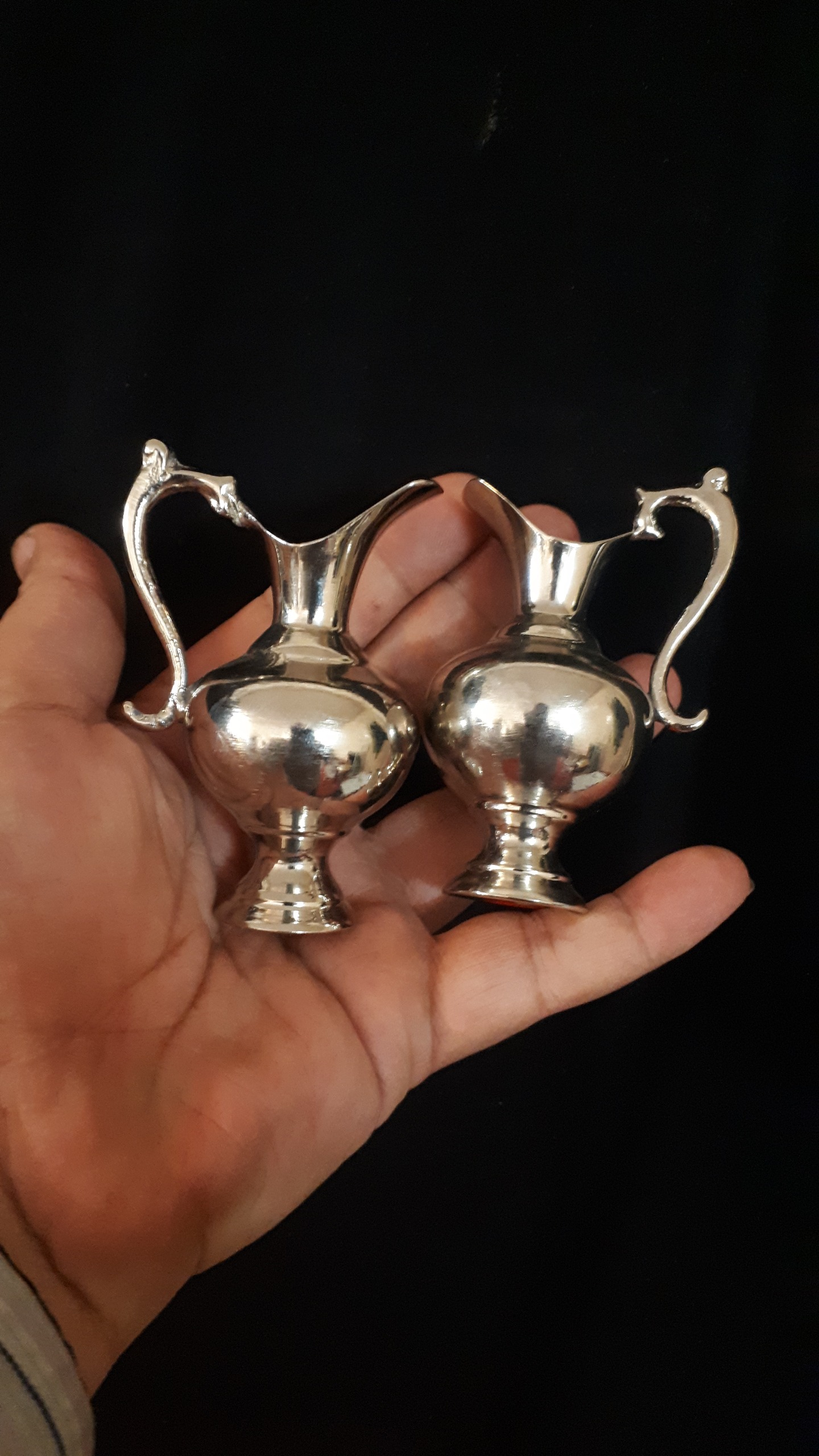 پارچ 8 سانتی مسی آب کروم  مینیاتوری