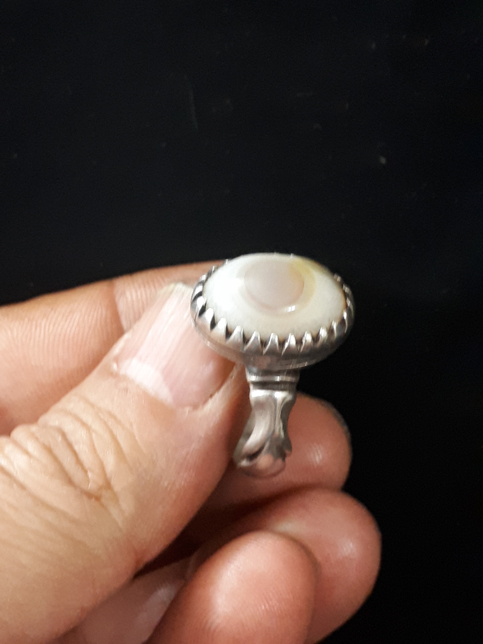 انگشتر نقره عقیق زمرد در یاقوت باباقوری