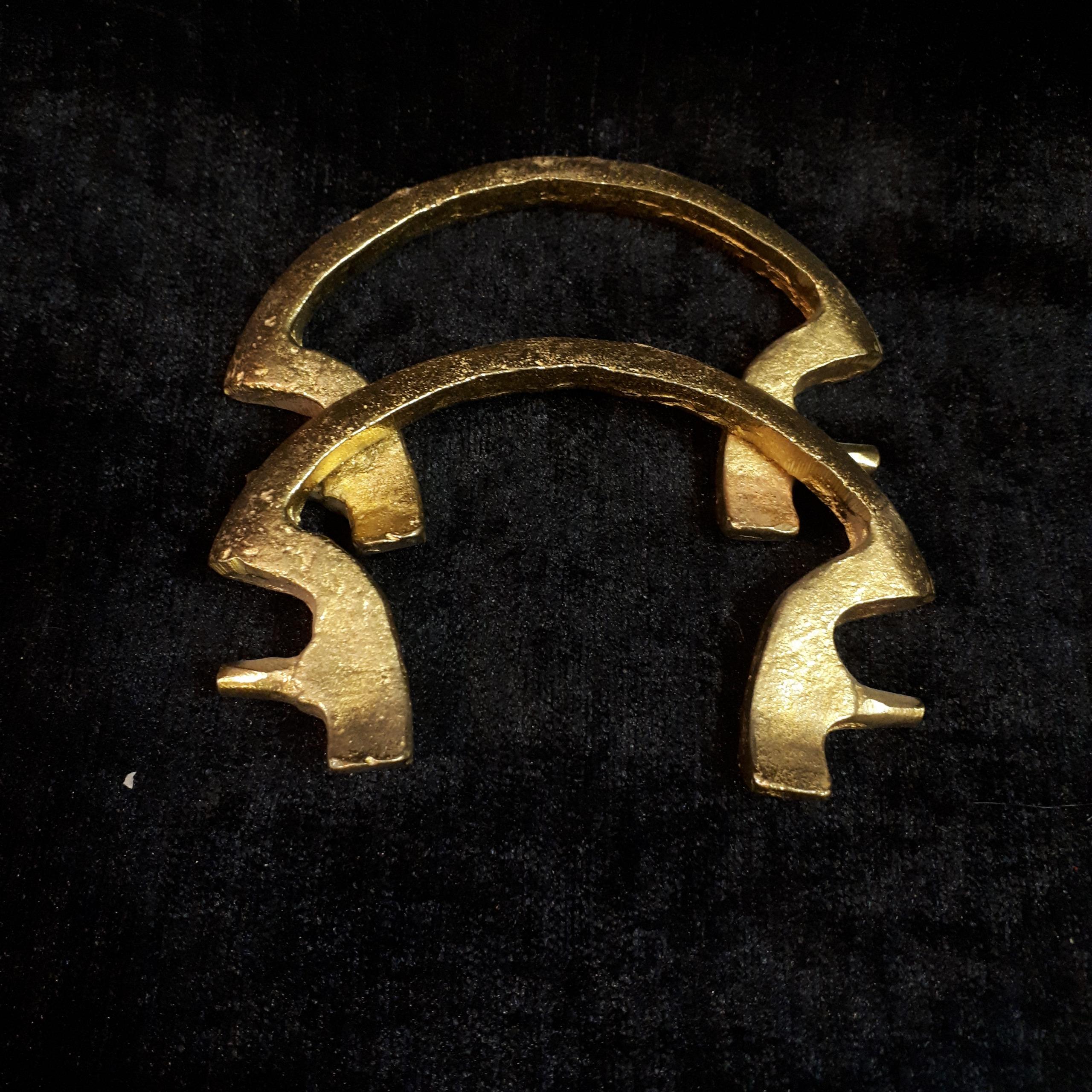 دسته منقل برنجی