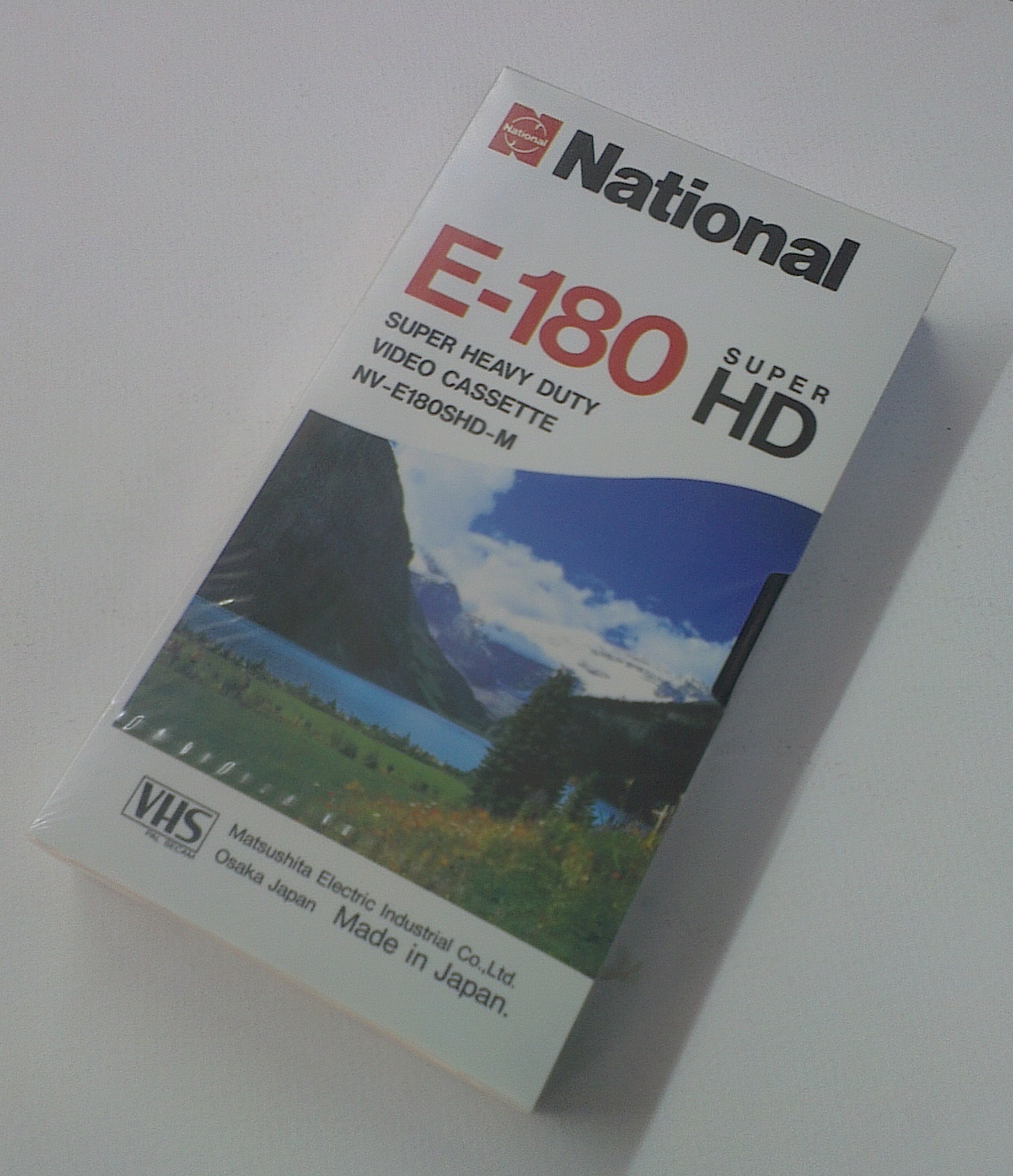 نوارخام VHSویدیو National HD-H-آکبند-اصل ژاپن