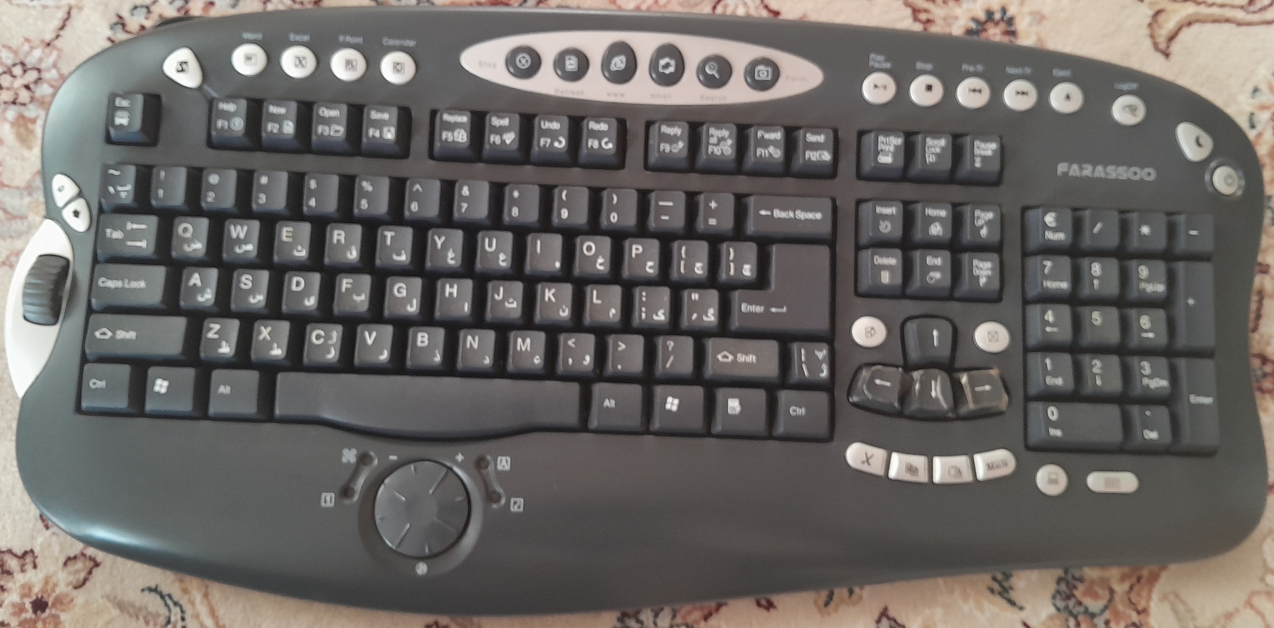 کیبورد فراسو مدل fcr-8900