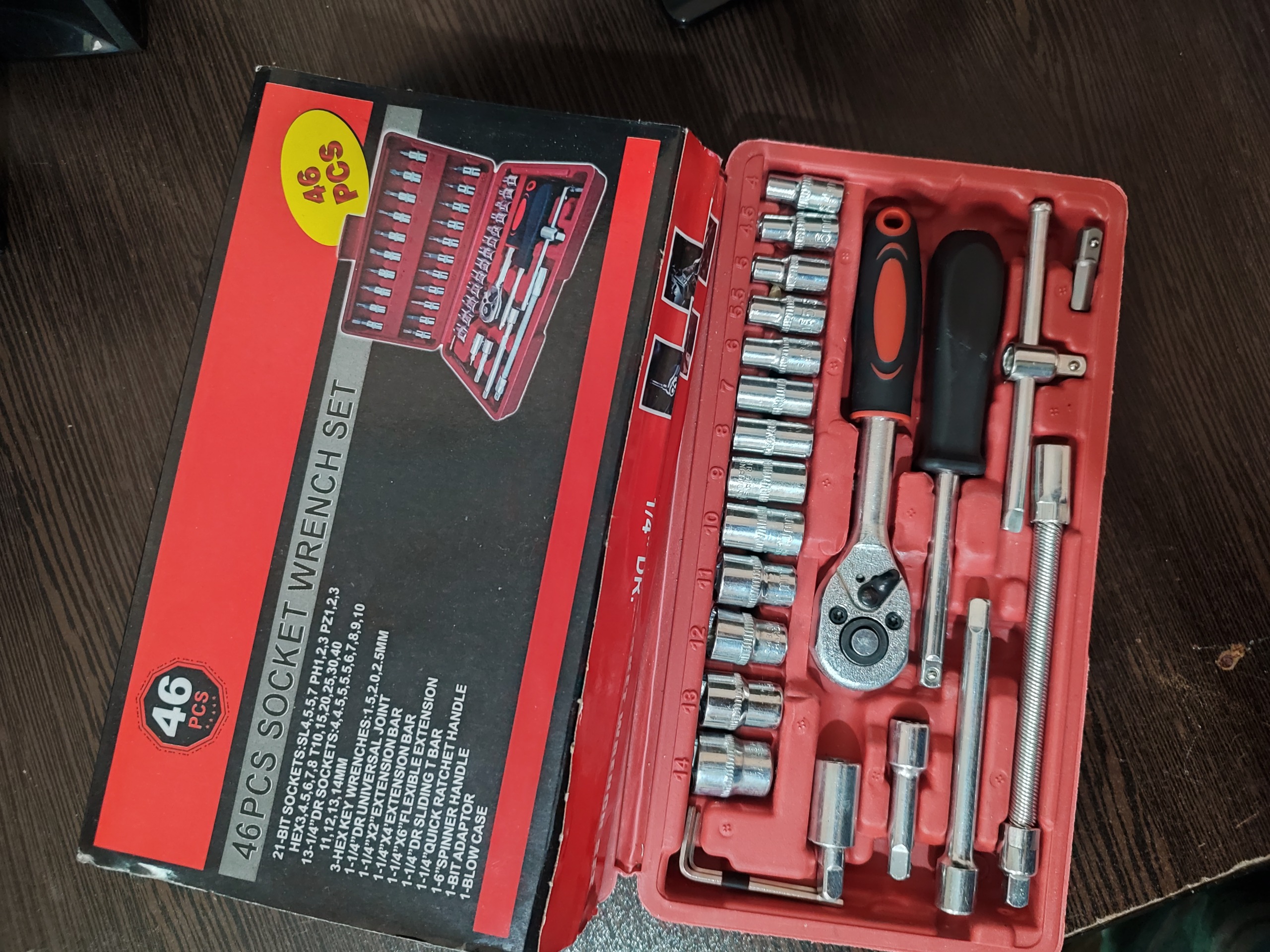 اچاربکس و پیچ گوشتی 46پارچه