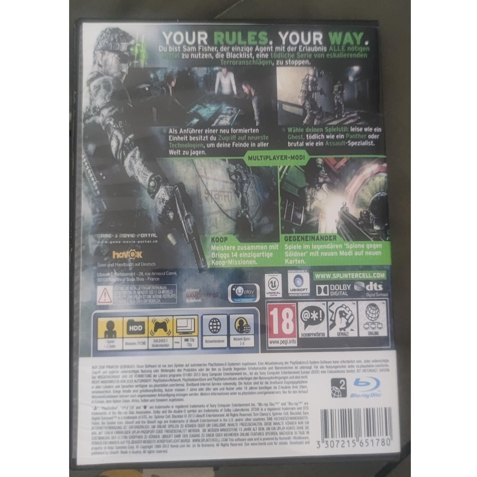 Splinter cell blacklist