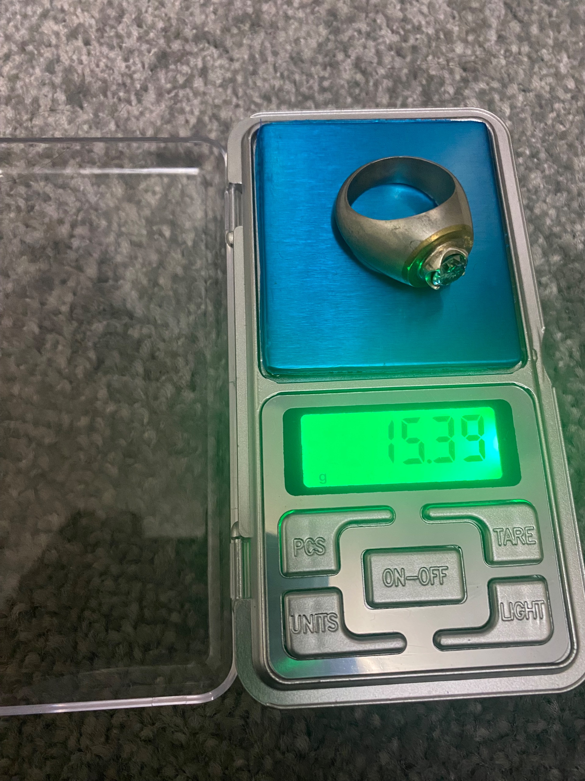 انگشتر دست ساز موزانایت