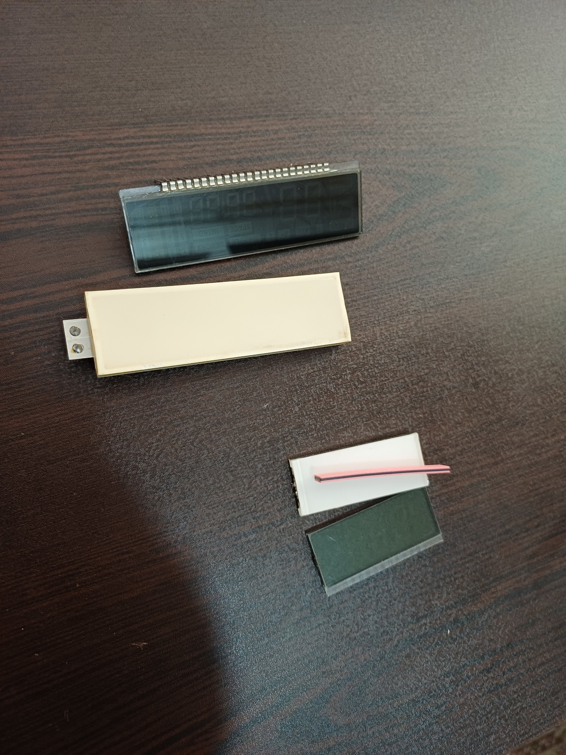 2 عدد نمایشگر LCD سون سگمنتی مطابق عکس