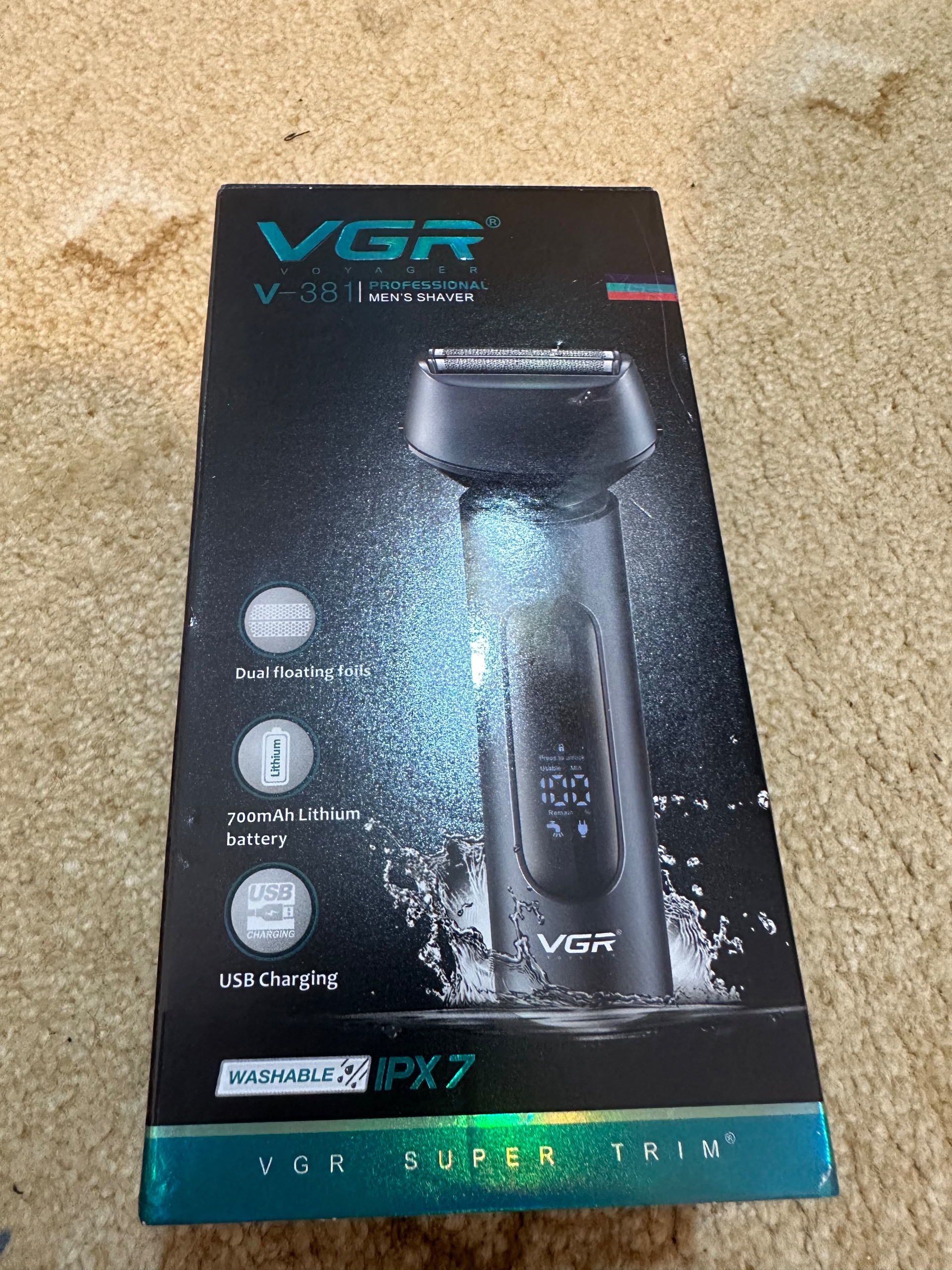 ماشین اصلاح وی جی آر مدل V-381