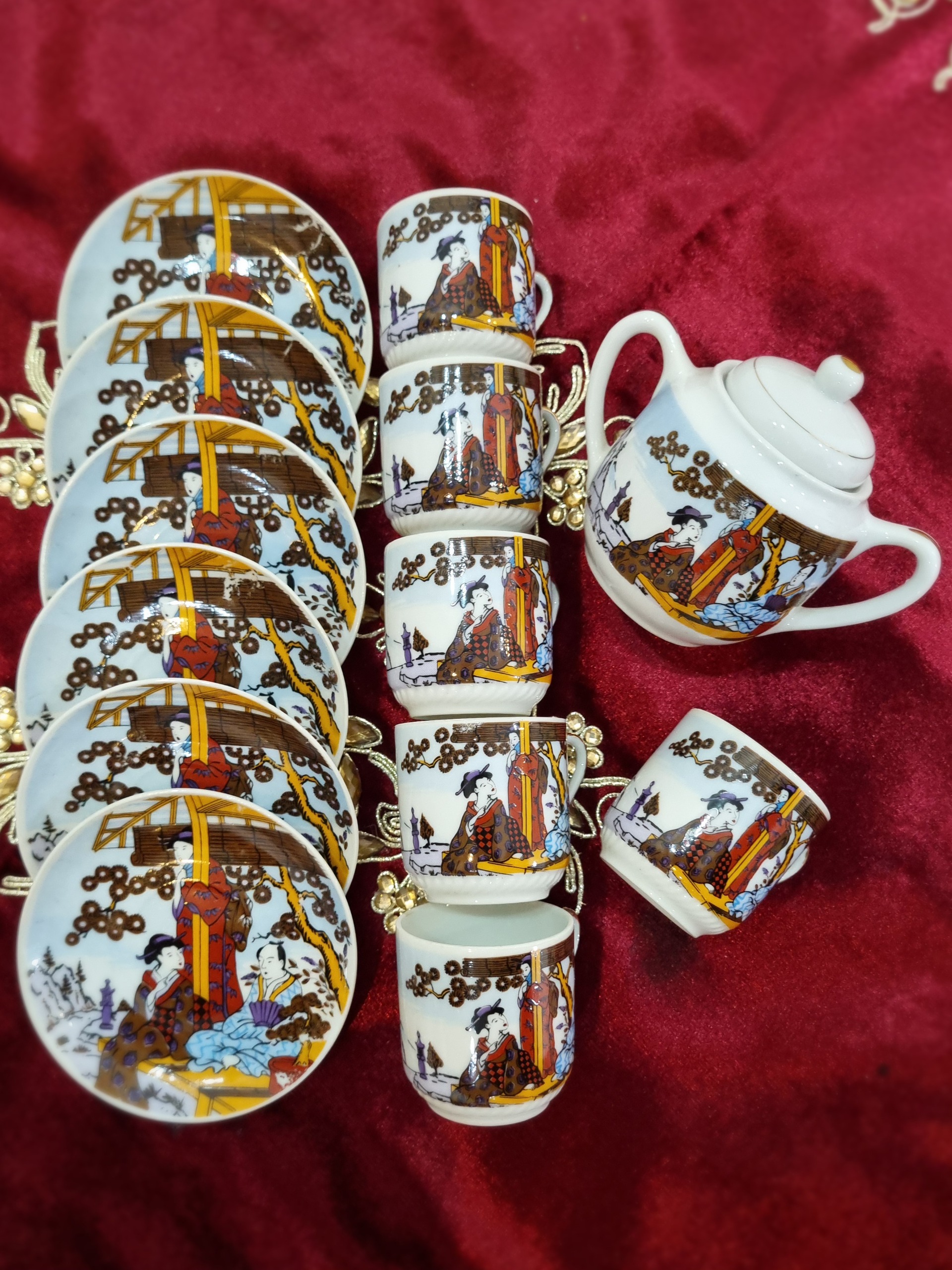 قهوه خوری و قندان ژاپن قدیم