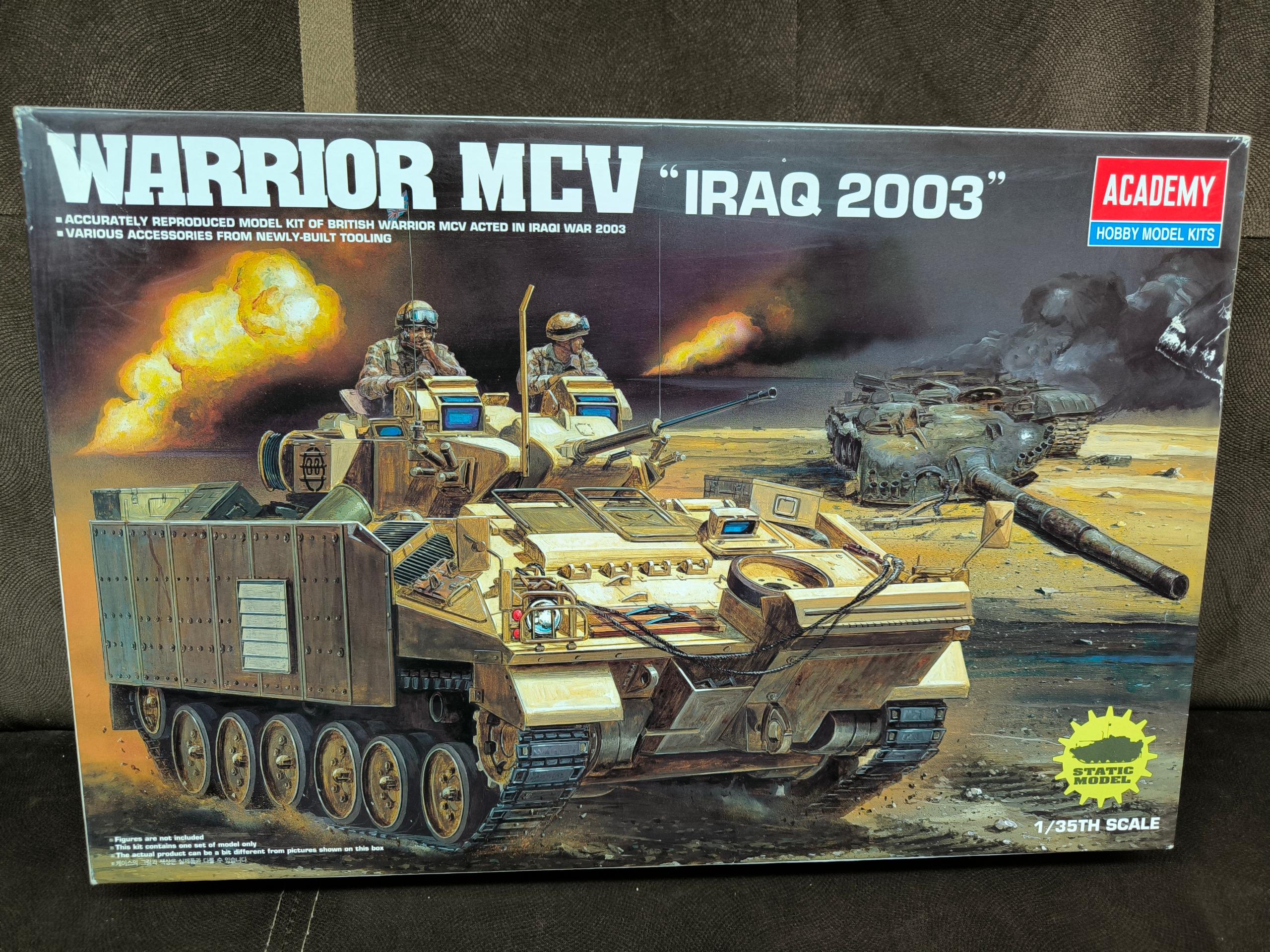 کیت تانک MCV Iraq ver برندACADEMY مقیاس 1/35