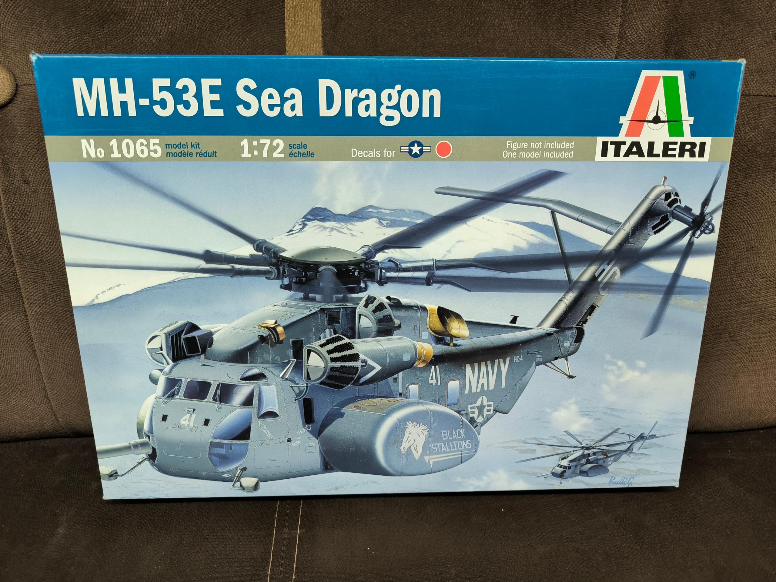 کیت هلیکوپتر MH-53Eبرند ITALERI مقیاس 1/72