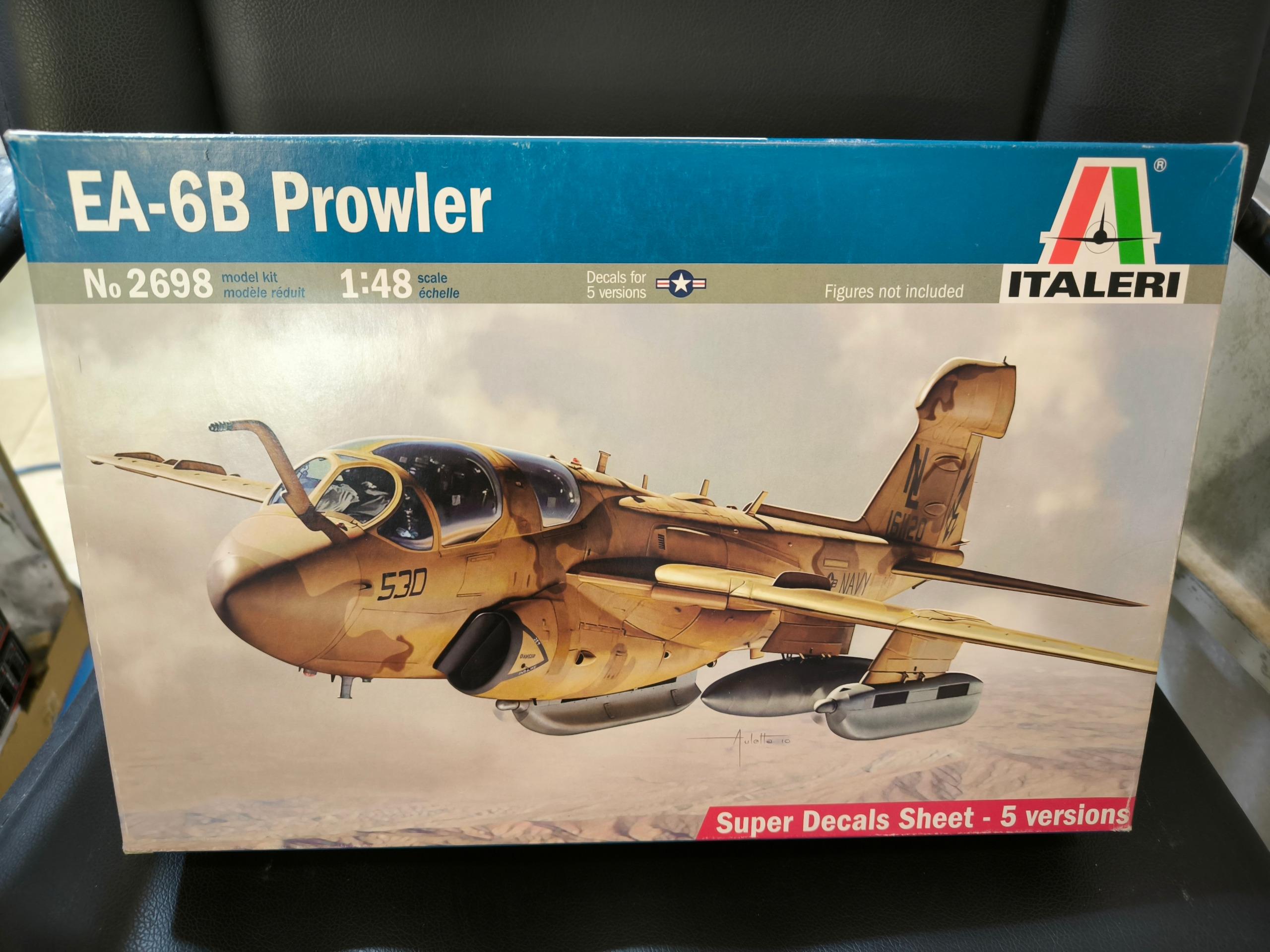 کیت هواپیما EA-6B PROWLER برند ITALERI مقیاس1/48