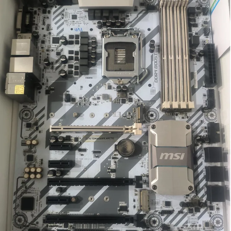 MSI z270 tomahawk arctic