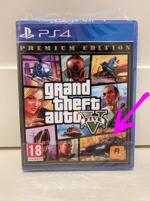 Gta v ps4 اکبند اصلی و کمیاب