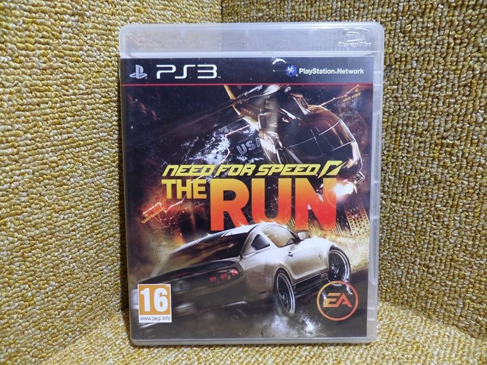 Need for speed RUN بازی ماشینی پلی استیشن 3
