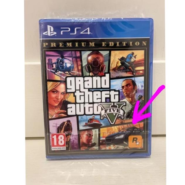 Gta v ps4 اکبند اصلی و کمیاب