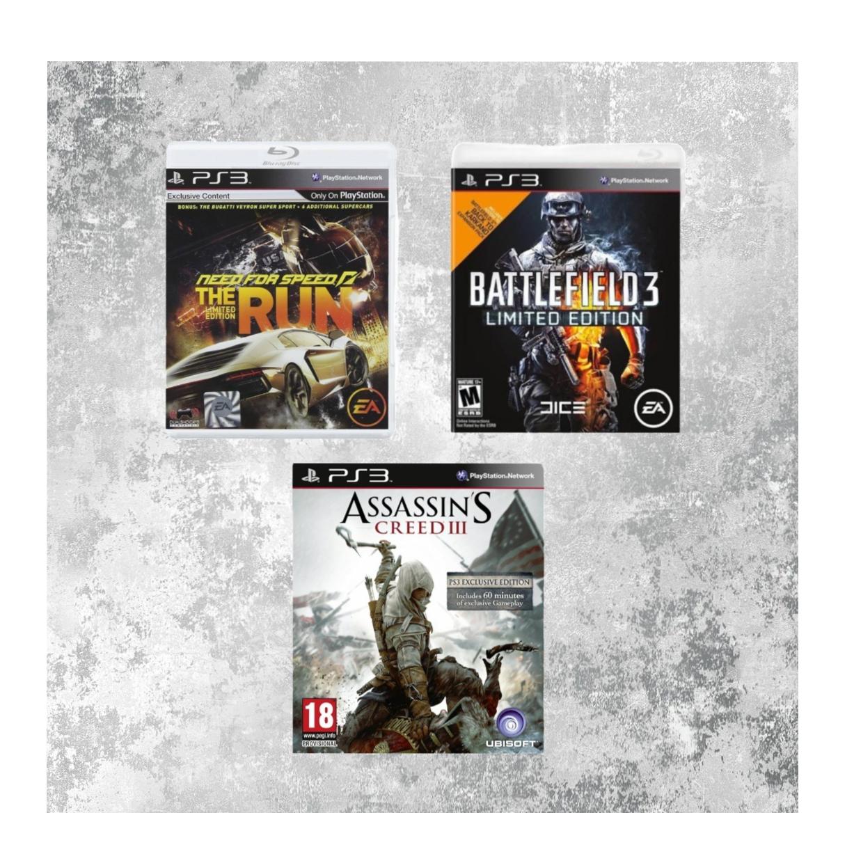 3 عدد بازی اورجینال پلی استیشن 3