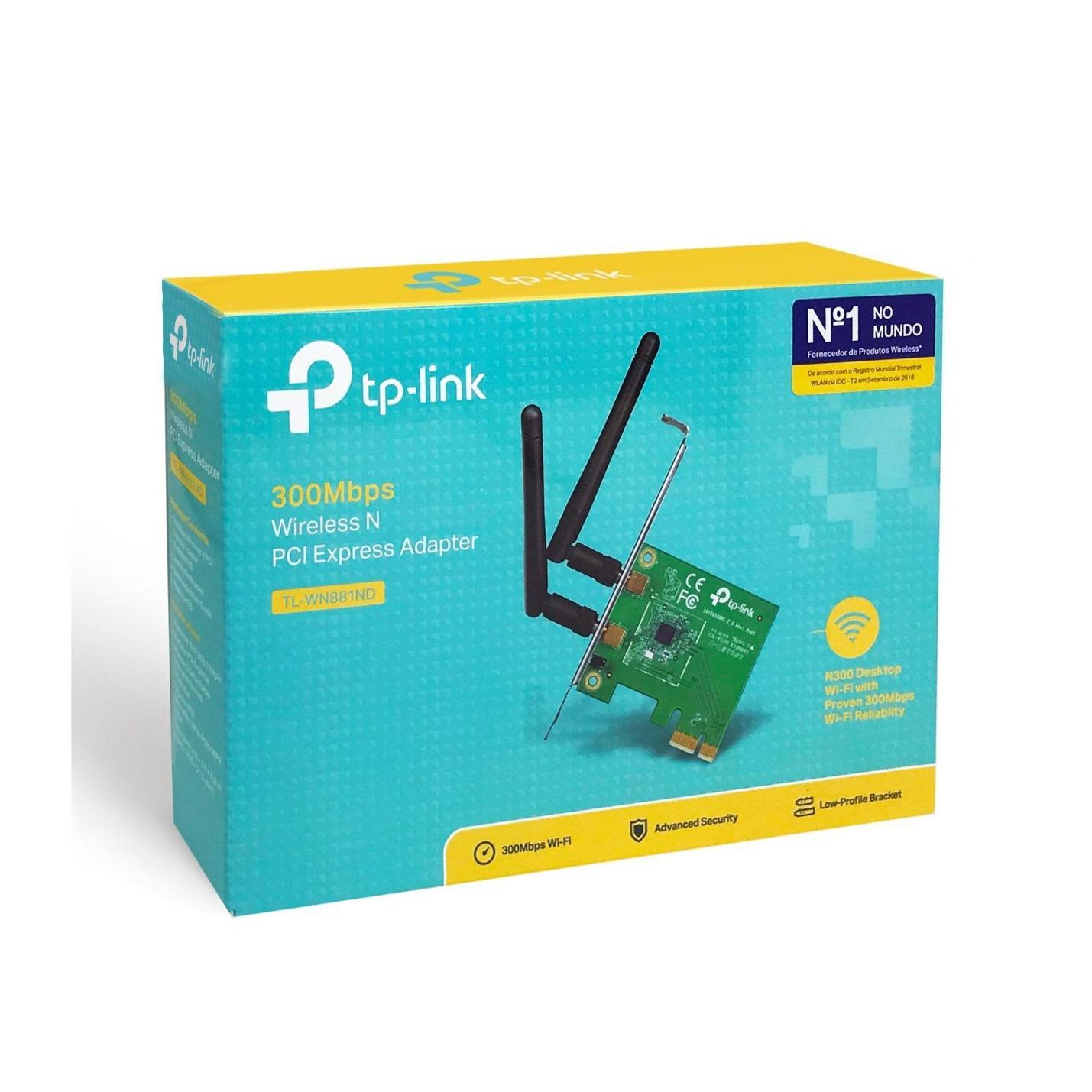 کارت شبکه بیسیم داخلی tplink TL-WN881ND