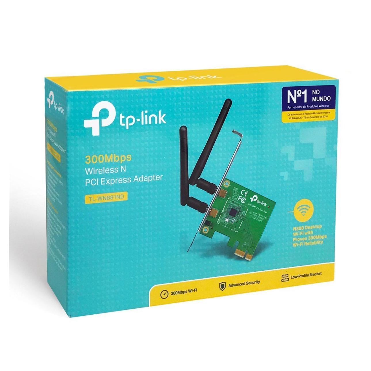 کارت شبکه بیسیم داخلی tplink TL-WN881ND