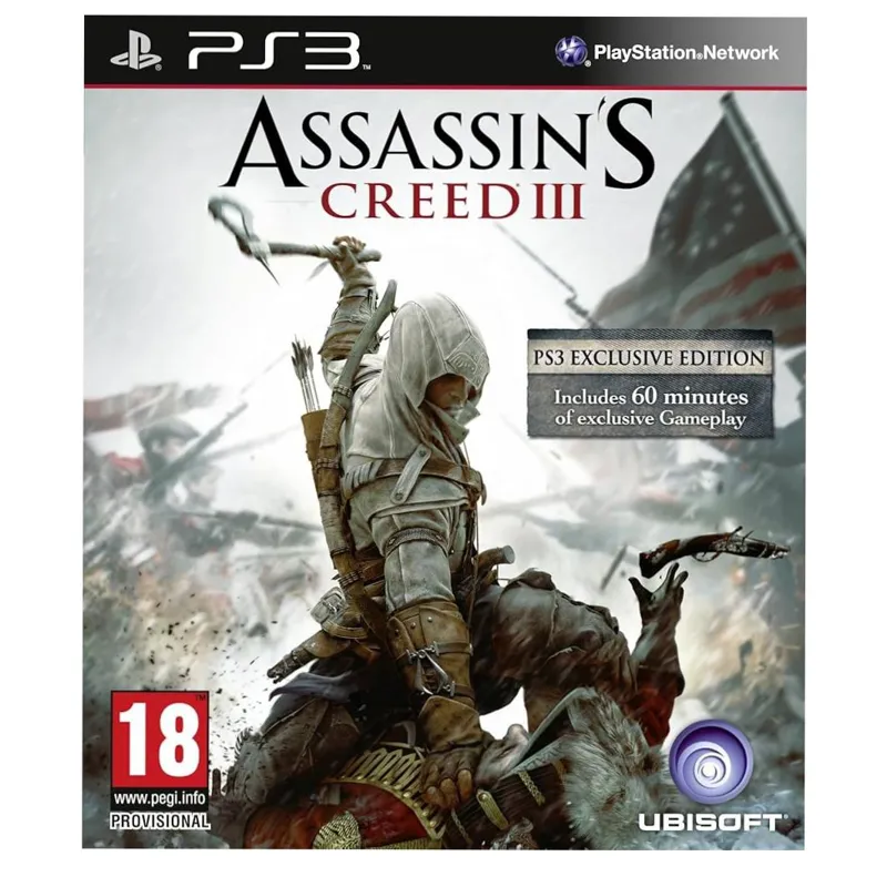 Ps3 Assassins creed 3 بازی پلی استیشن 3