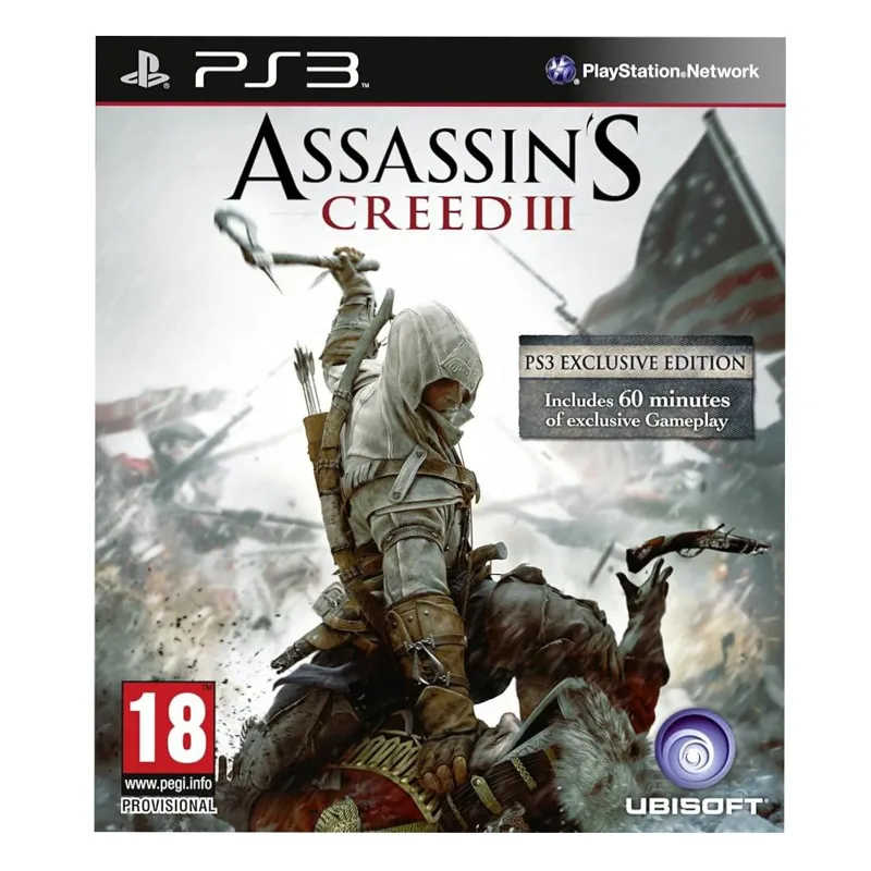 Ps3 Assassins creed 3 بازی پلی استیشن 3