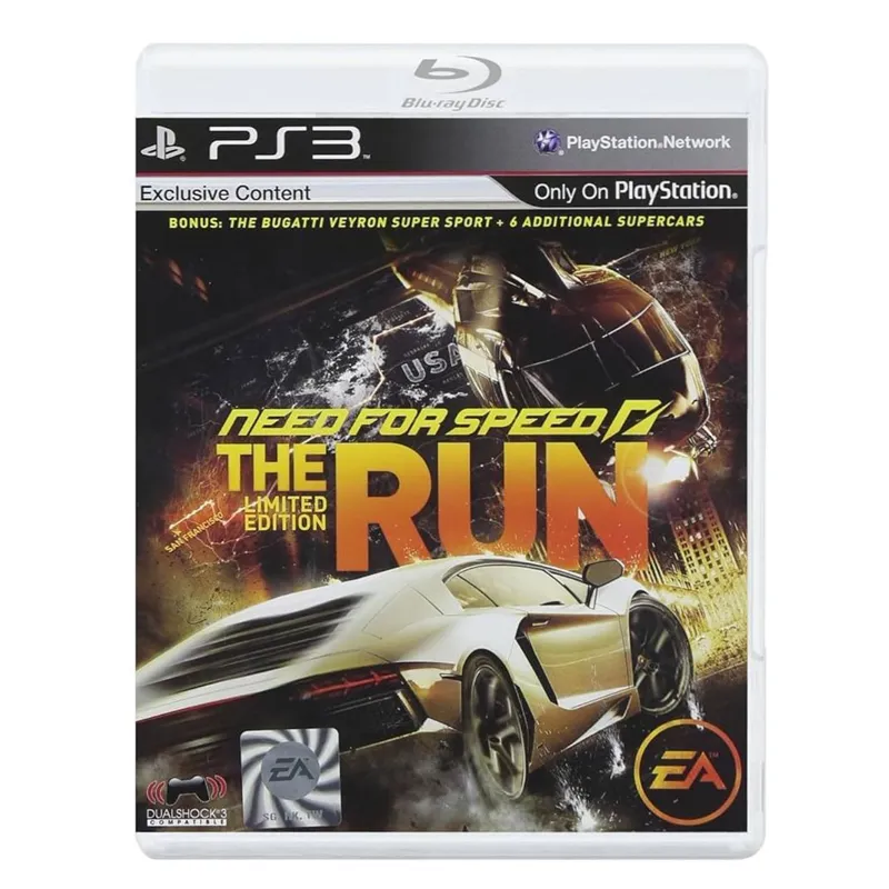 Need for speed RUN بازی ماشینی پلی استیشن 3