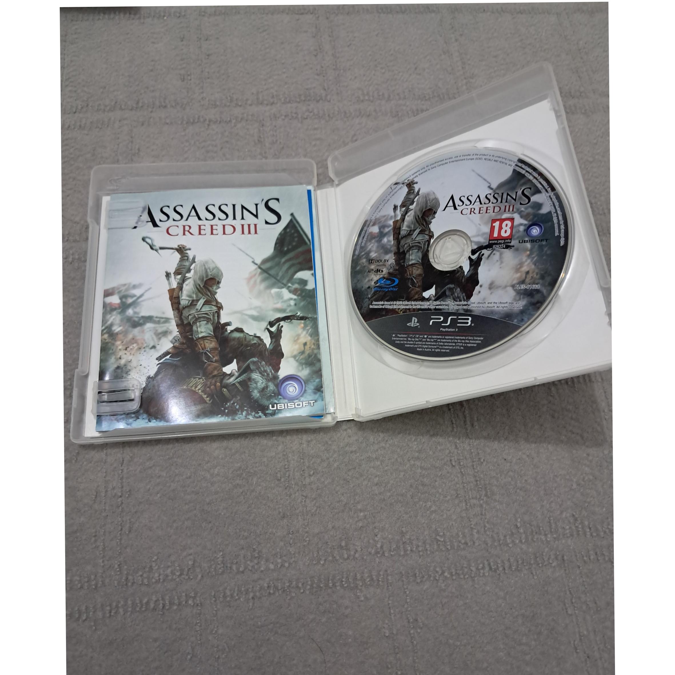 Ps3 Assassins creed 3 بازی پلی استیشن 3